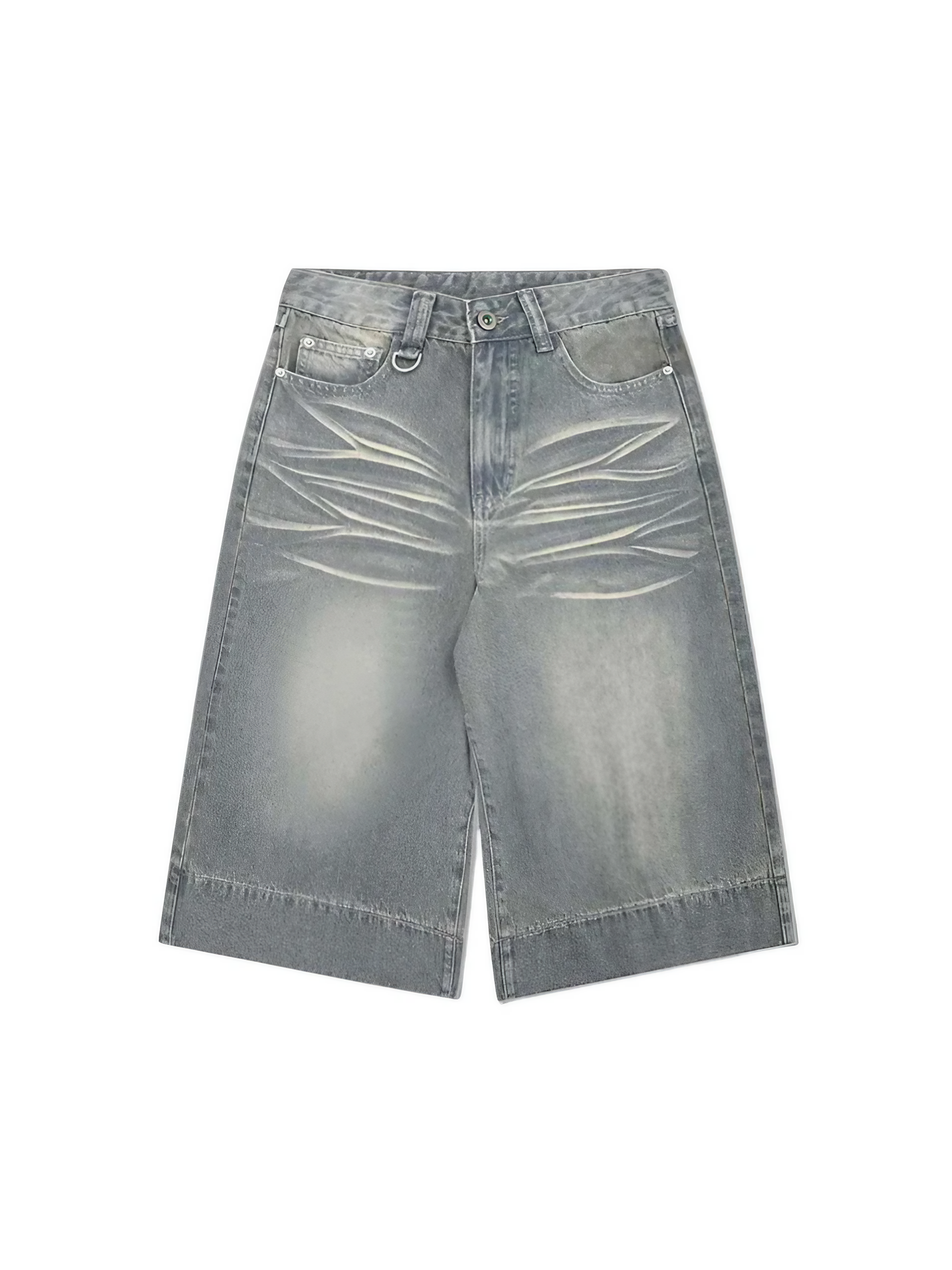 Washed Fold Fade – Jorts