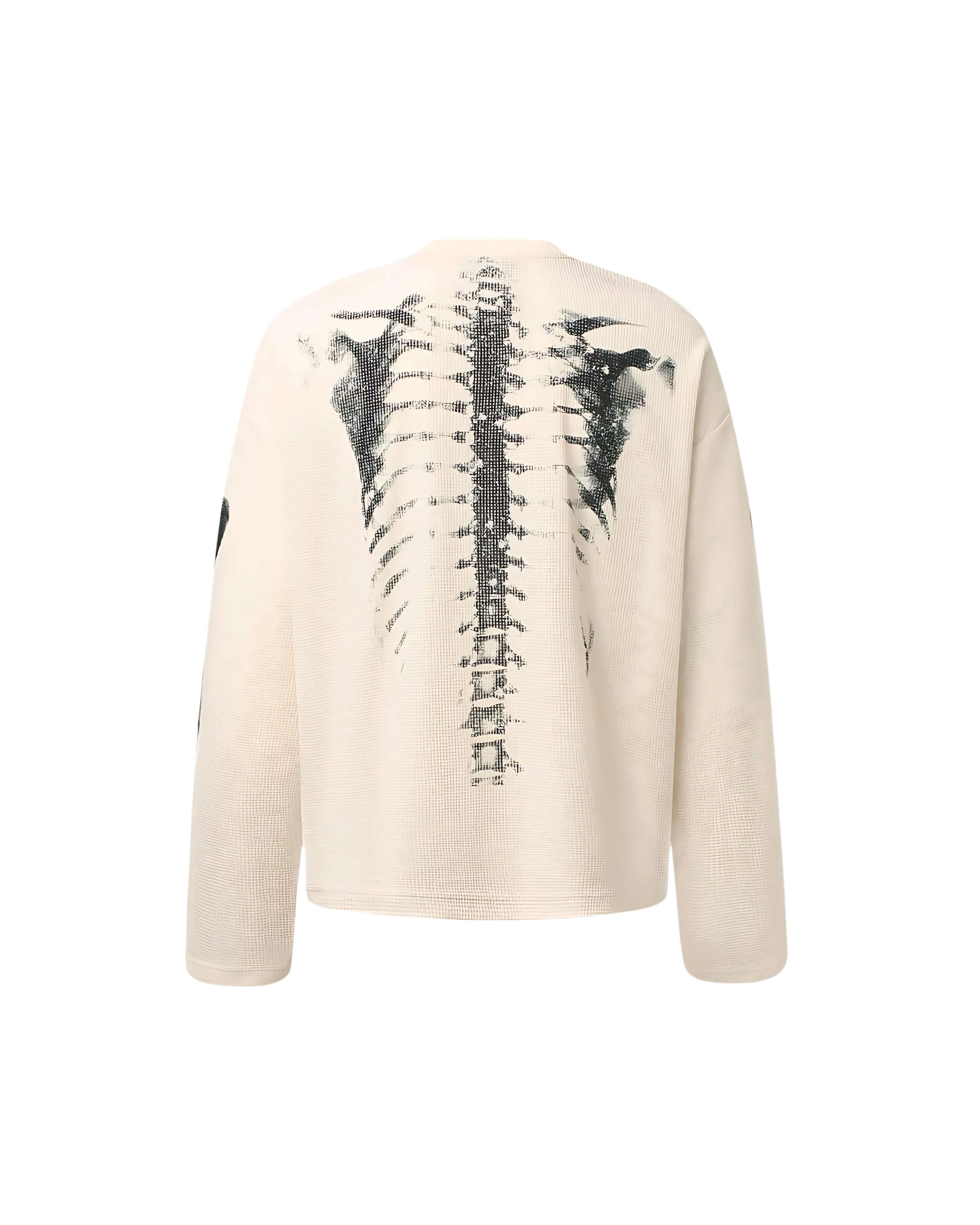 Skeleton - Beige Sweatshirt