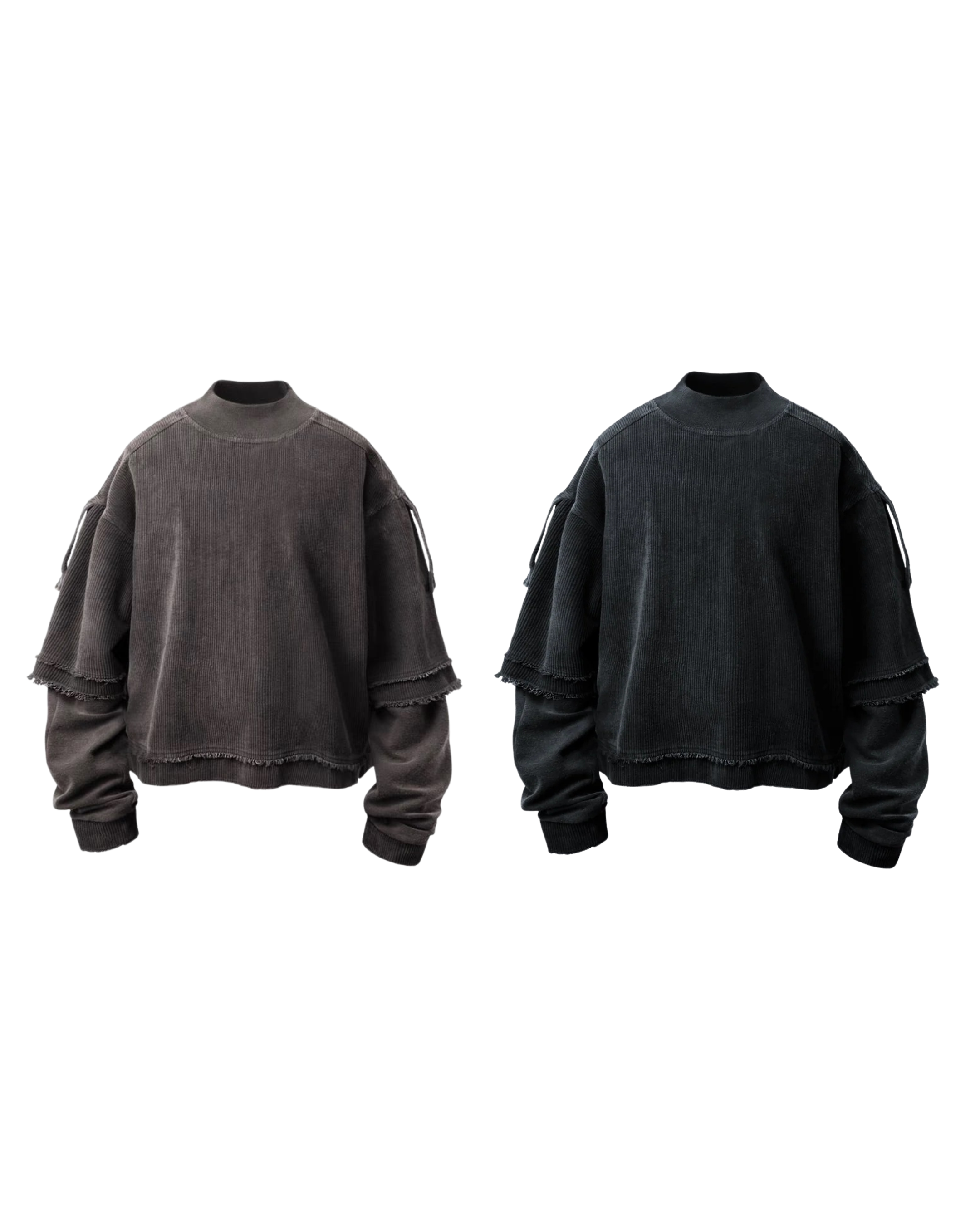 Distressed blue - Long sleeve