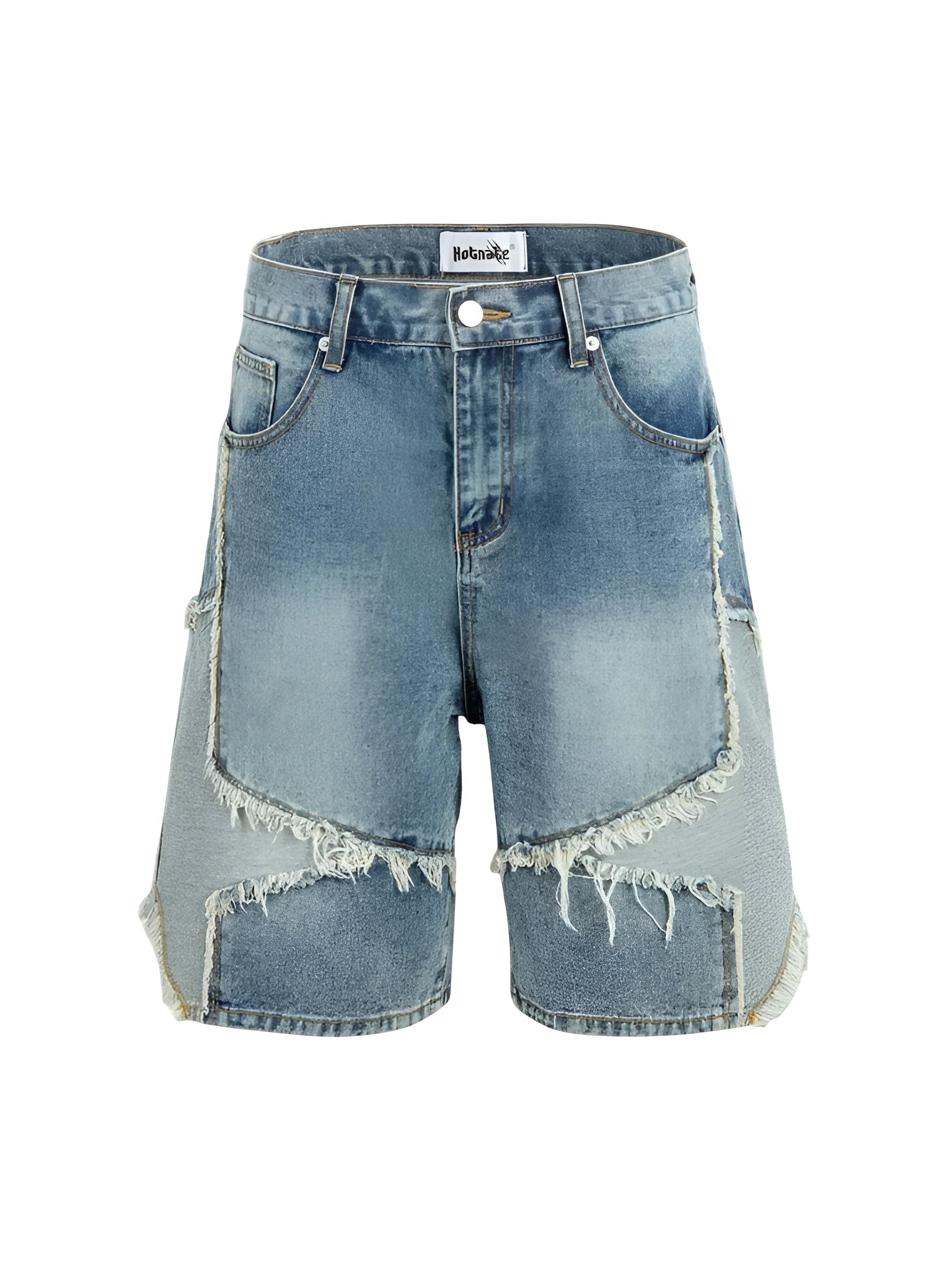 Fray Patchwork – Jorts