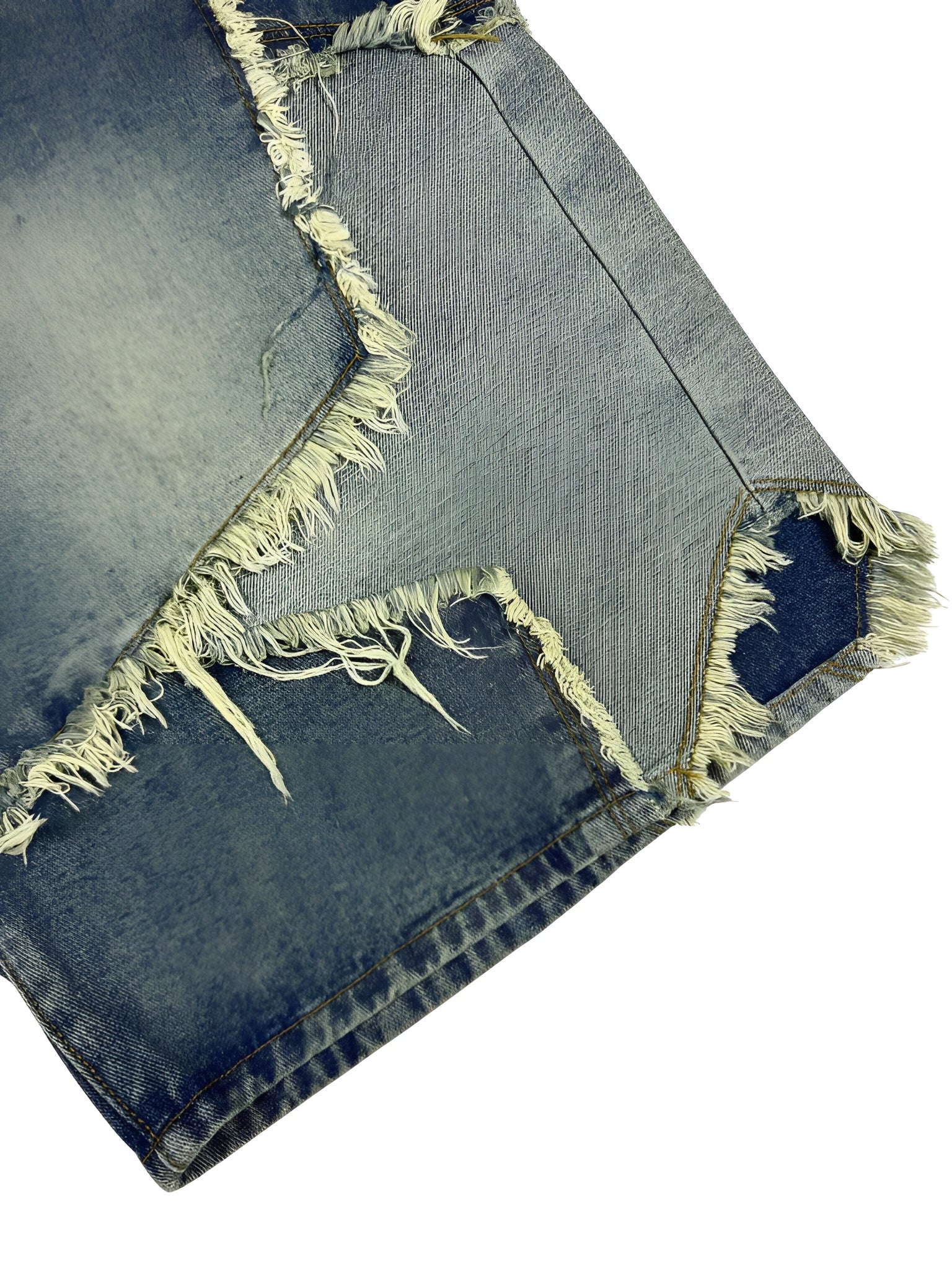 Fray Patchwork – Jorts