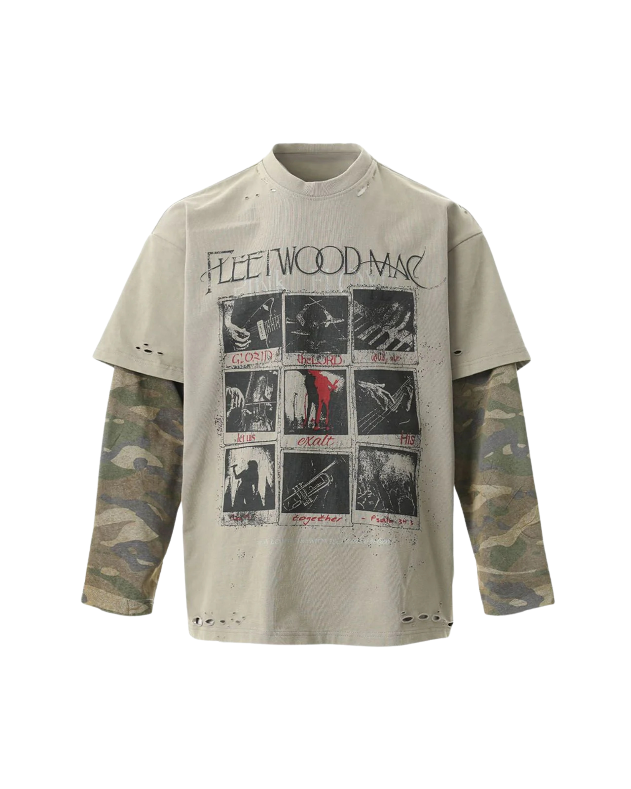 Camo - Long sleeve