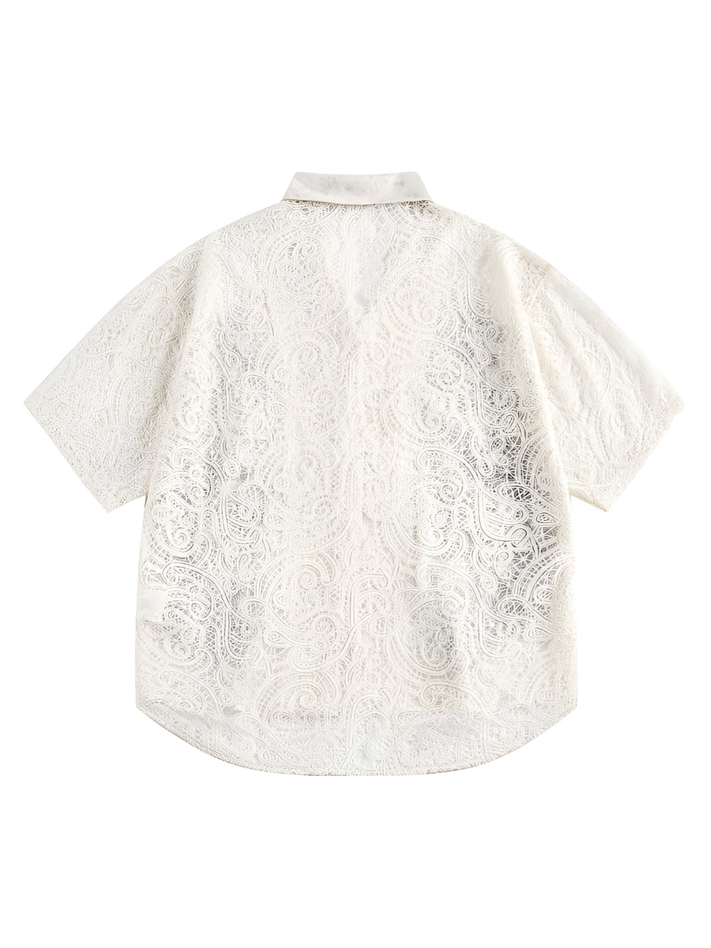 Ivory Bloom - Short Sleeve Shirt