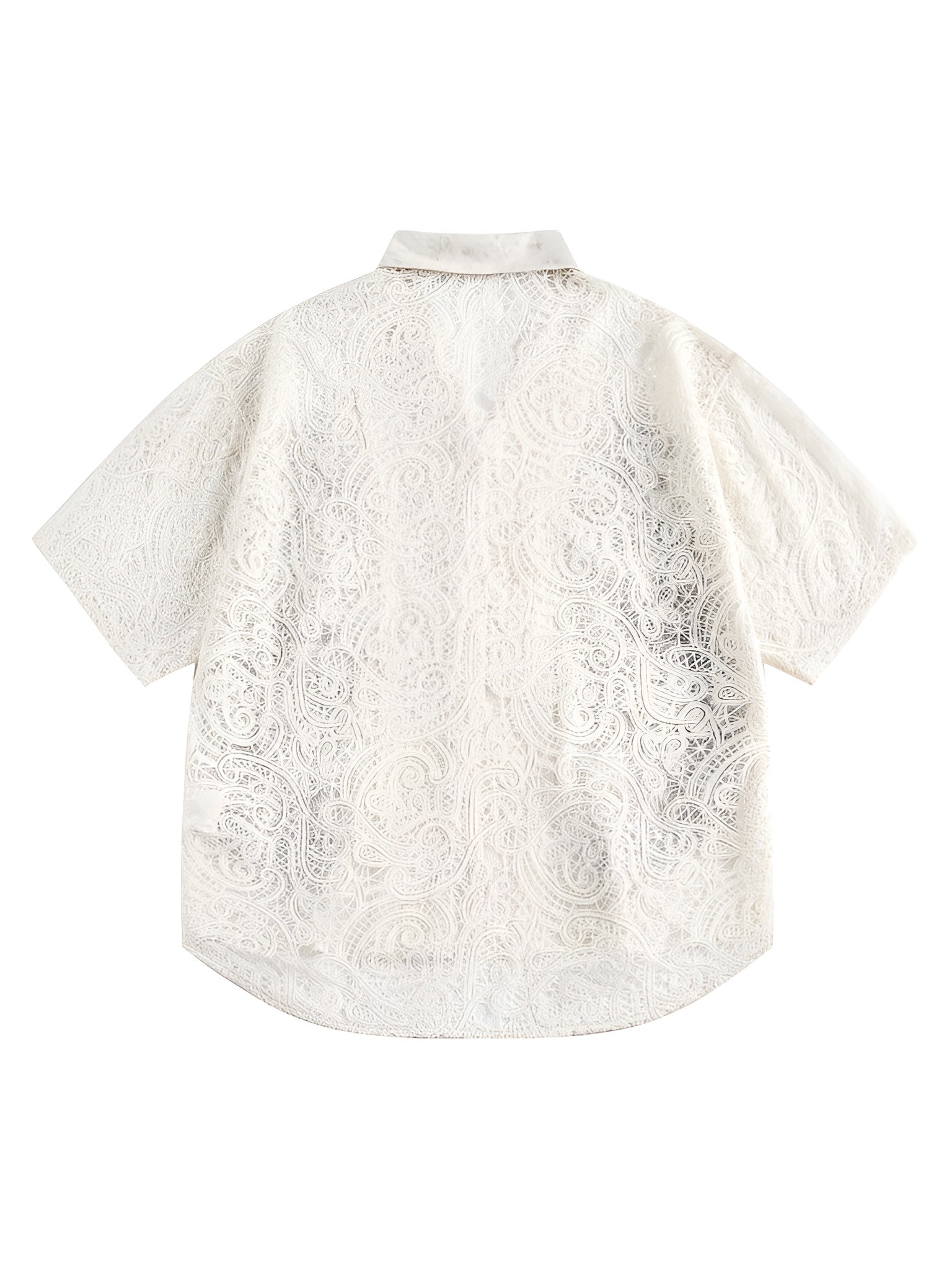 Ivory Bloom - Short Sleeve Shirt
