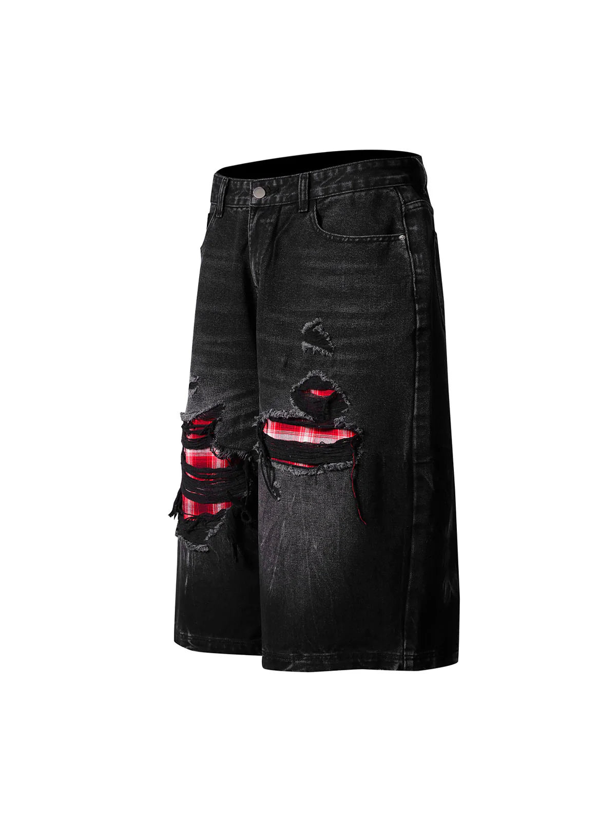 Plaid Slash – Jorts