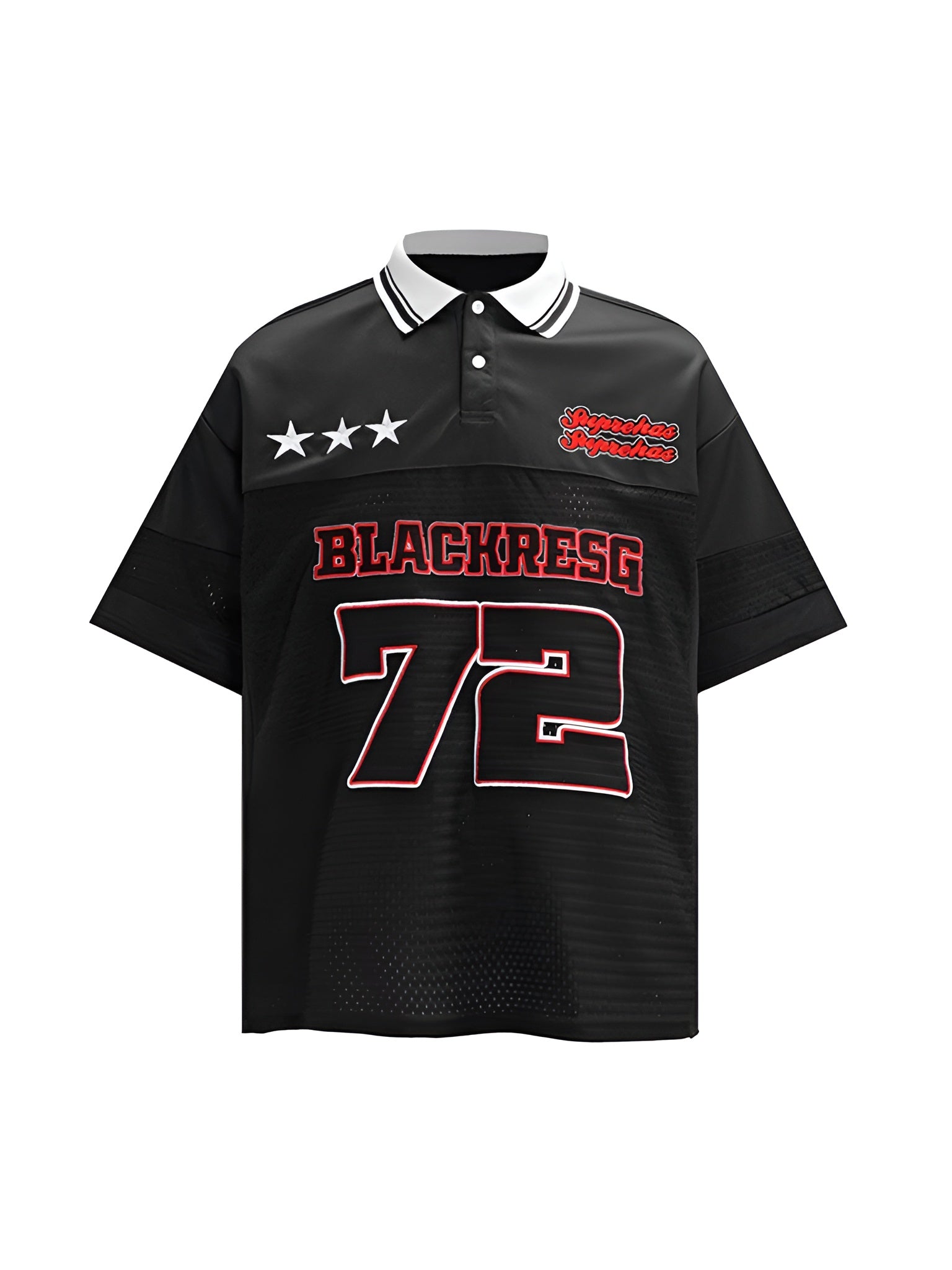 Varsity 72 – Black Polo Shirt