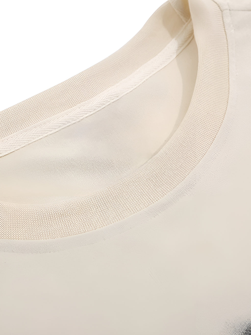 Blurred Words – White Tank Top