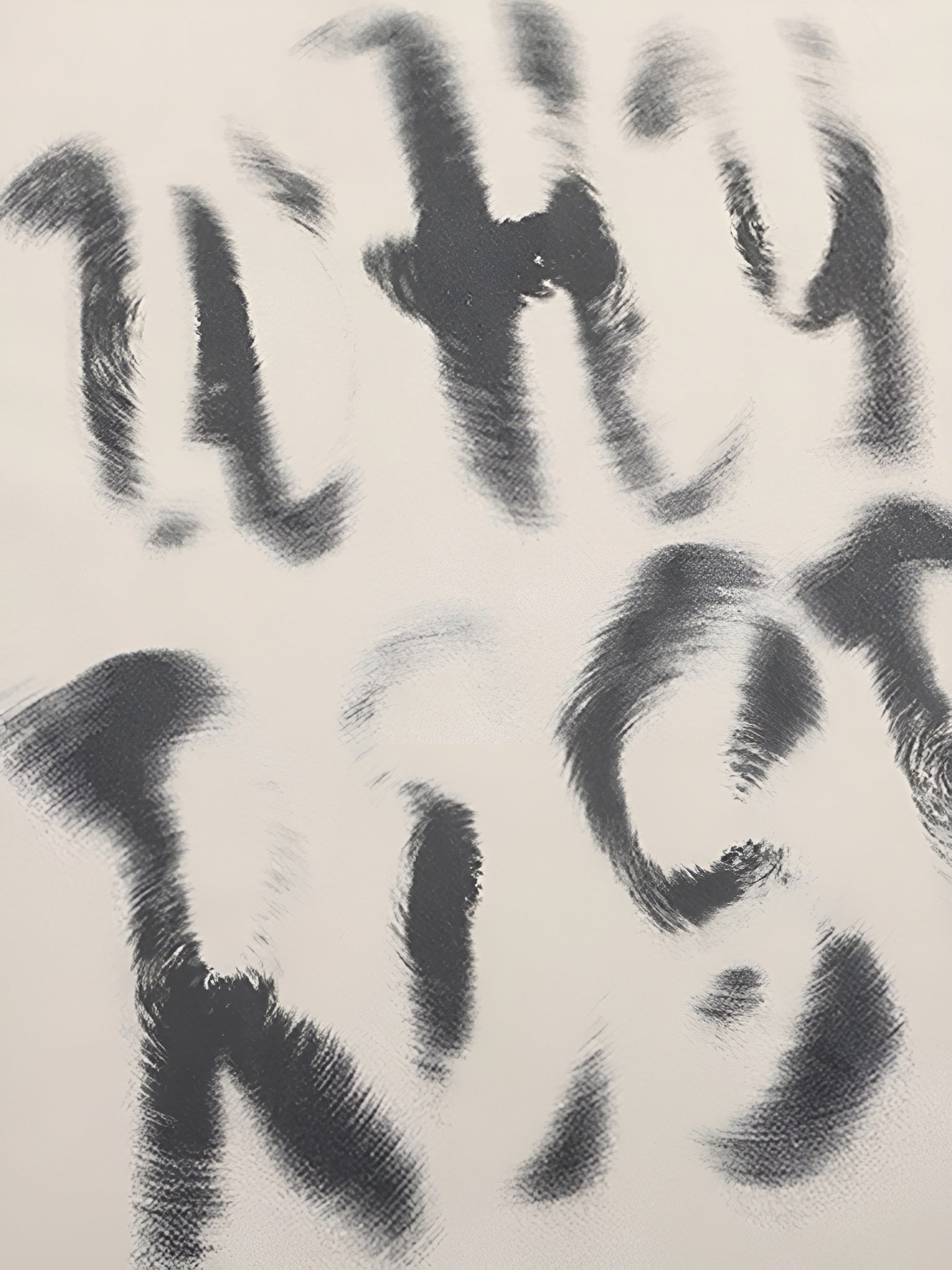Blurred Words – White Tank Top