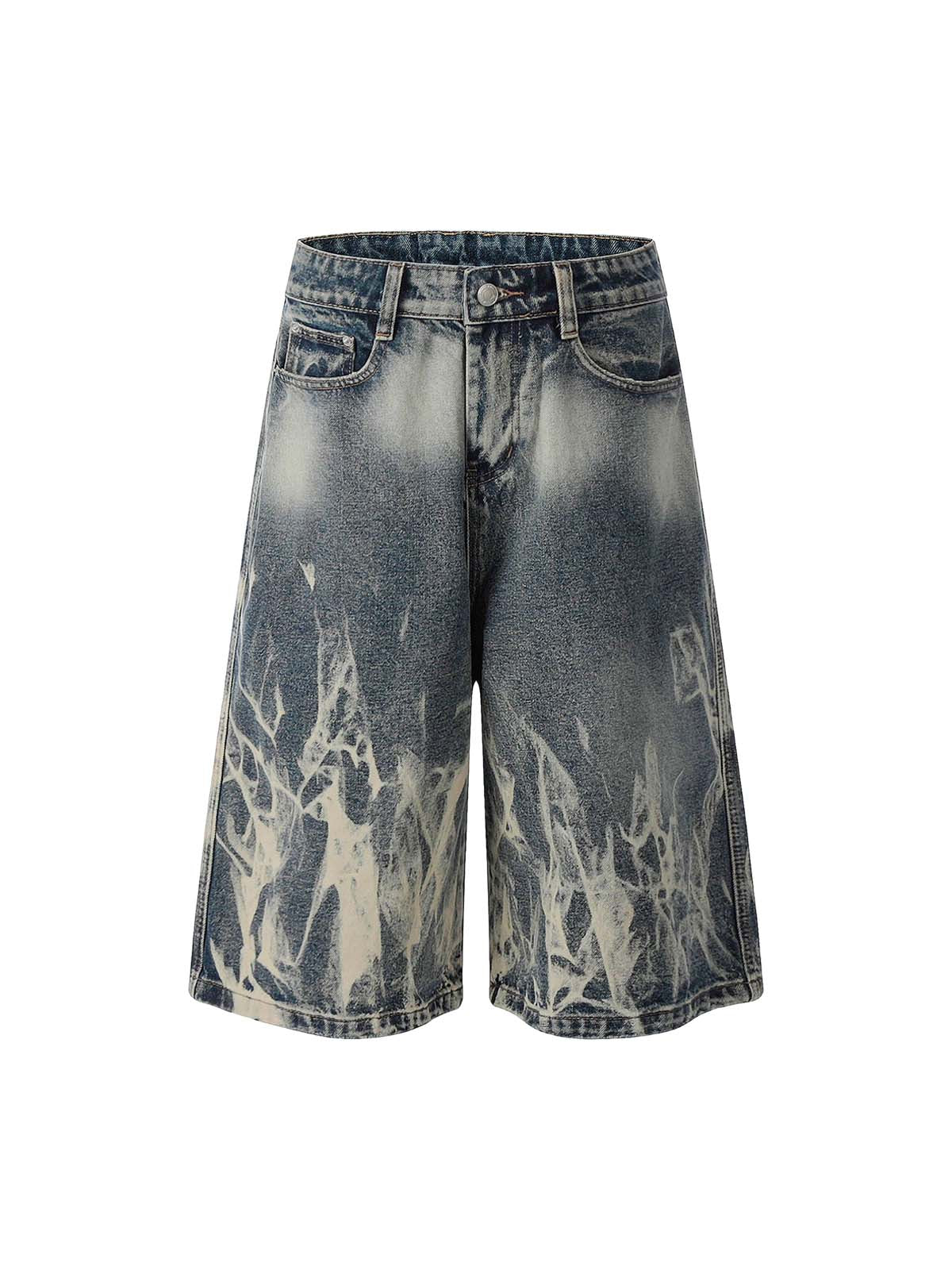 Acid Flame – Denim Jorts