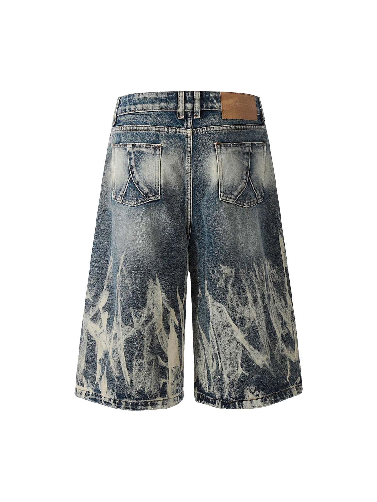Acid Flame – Denim Jorts