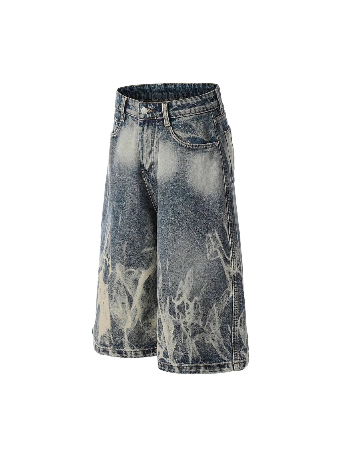 Acid Flame – Denim Jorts