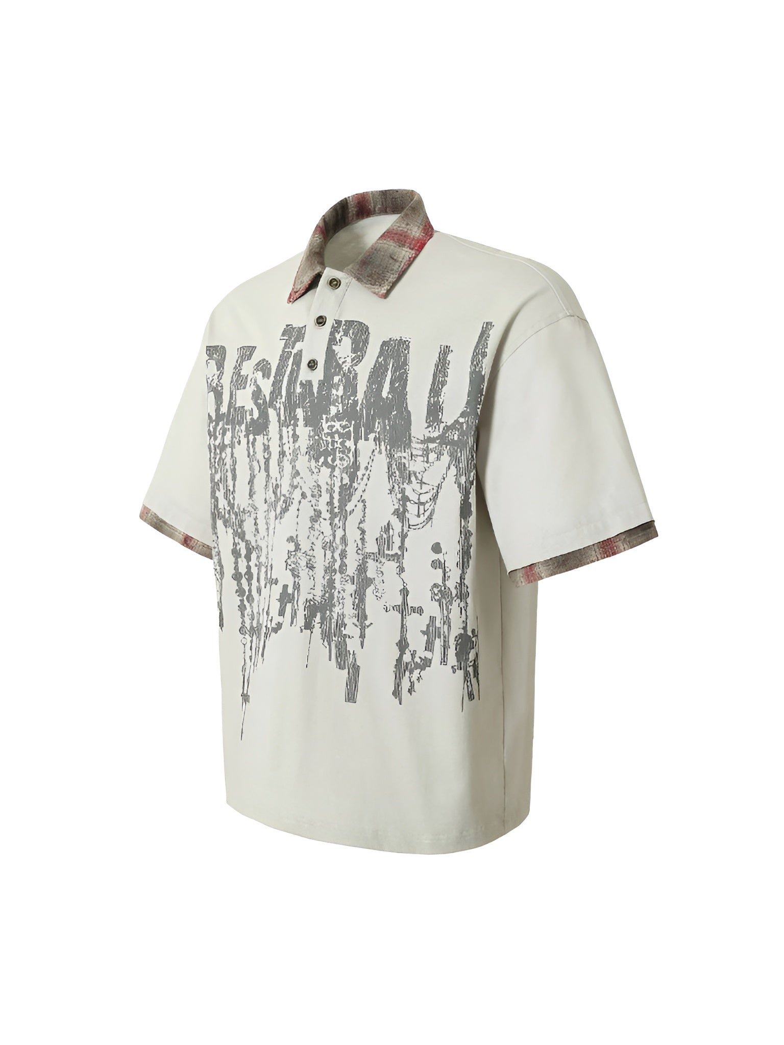 Rust Faith – White Polo