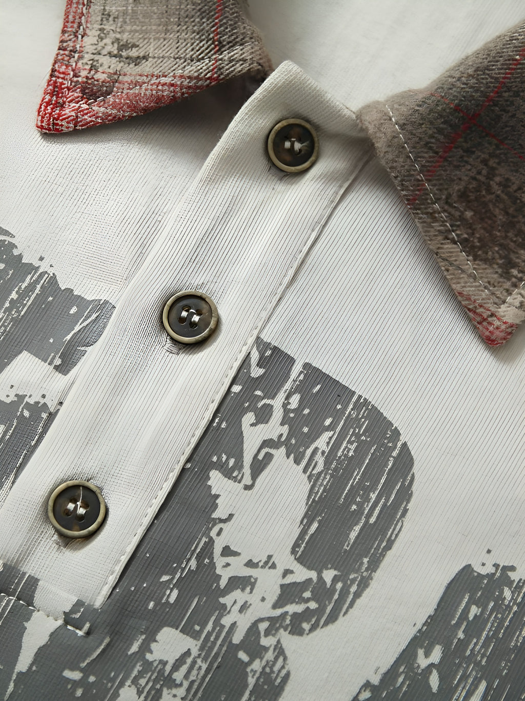 Rust Faith – White Polo