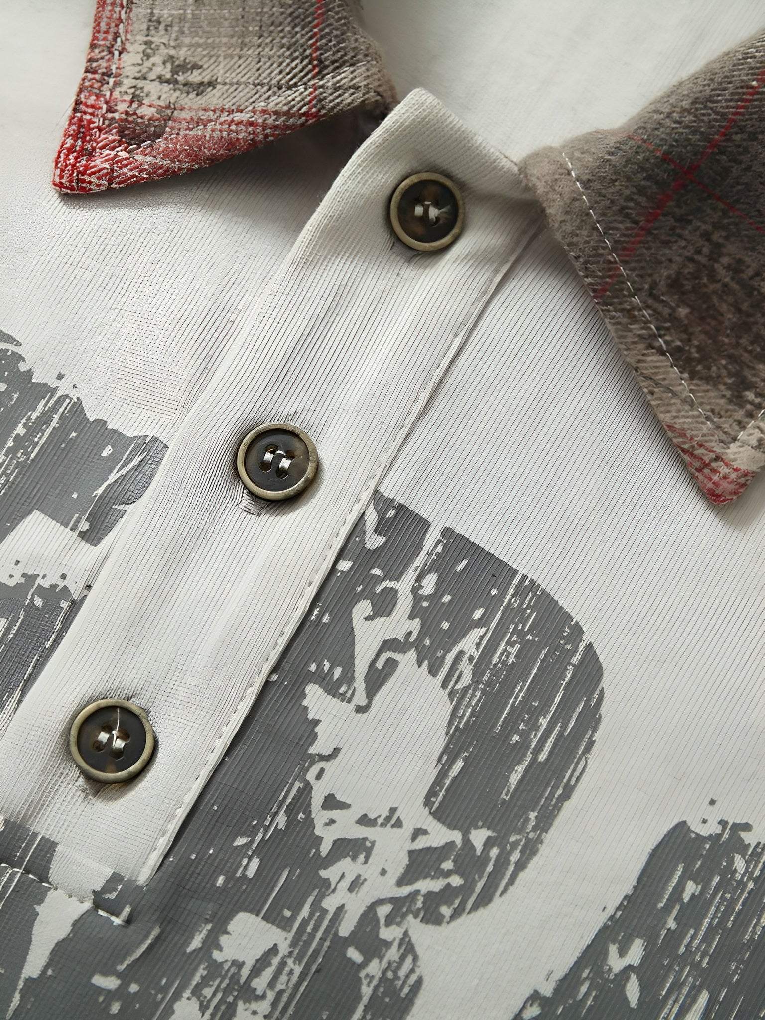 Rust Faith – White Polo