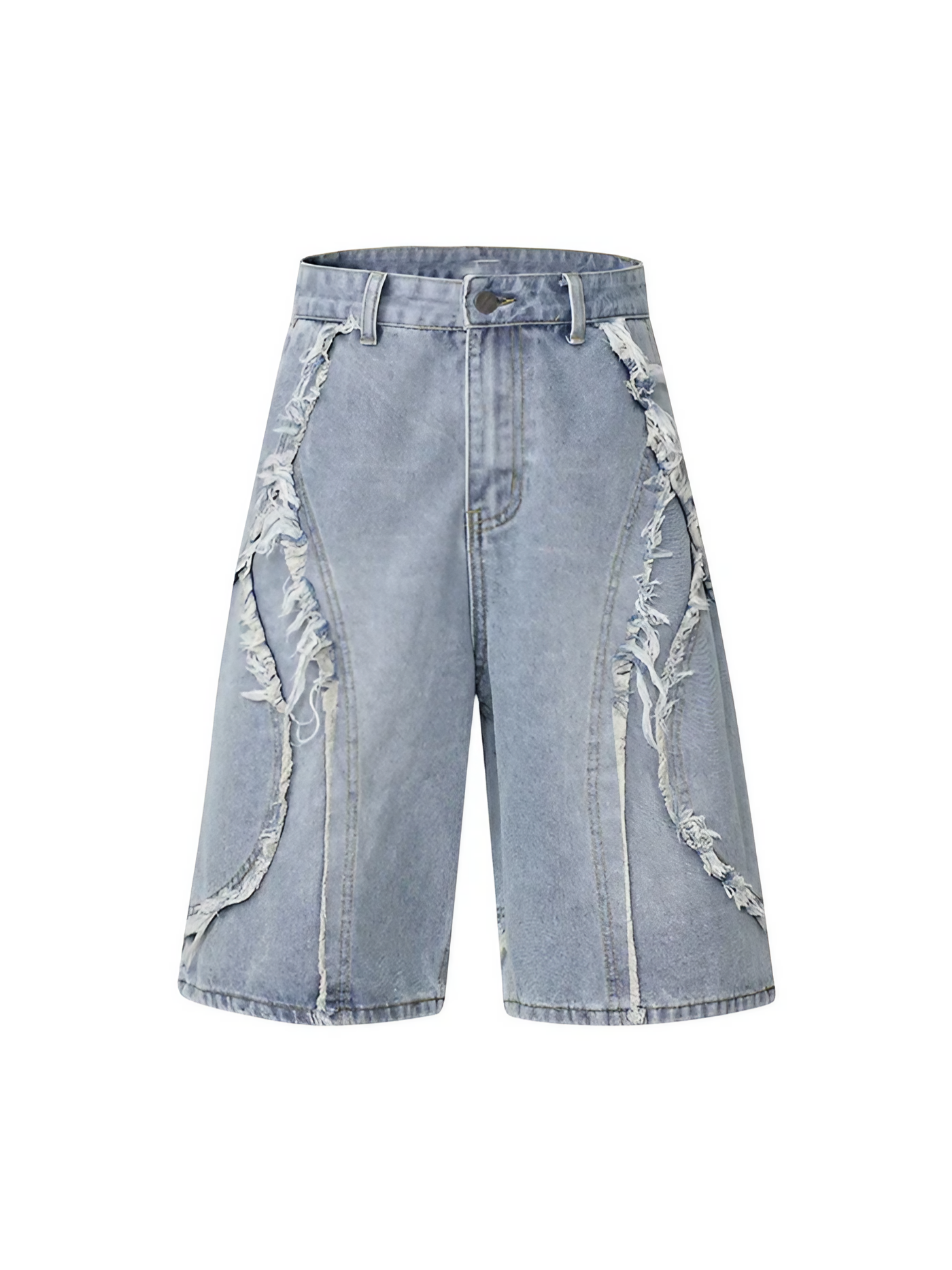 Shadow Fray Blue  – Jorts